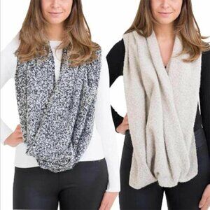 Emanuel Geraldo Women's Infinity Scarf, 2-Pack NWT